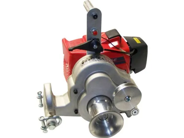 Berger & Schröter 31593 Capstan spil Trækkraft (rullende): 1000 kg Drev via benzinmotor