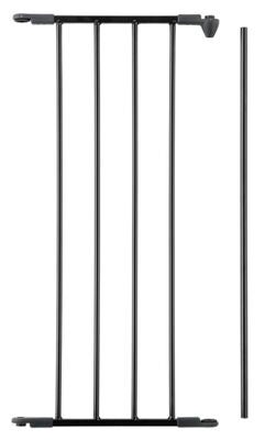BabyDan Forlengning Sikkerhetsgrind Flex Medium 33 cm, Svart