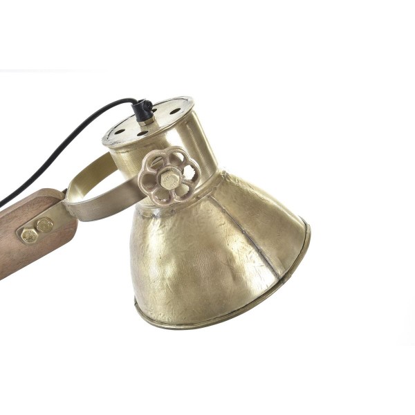 Lampe de bureau doré marron 220 v 50 w (50 x 15 x 65 cm)