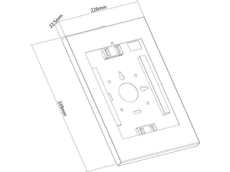 PureMounts Halterung PDS-6000 Abschliessbare Tablet-Halterung
