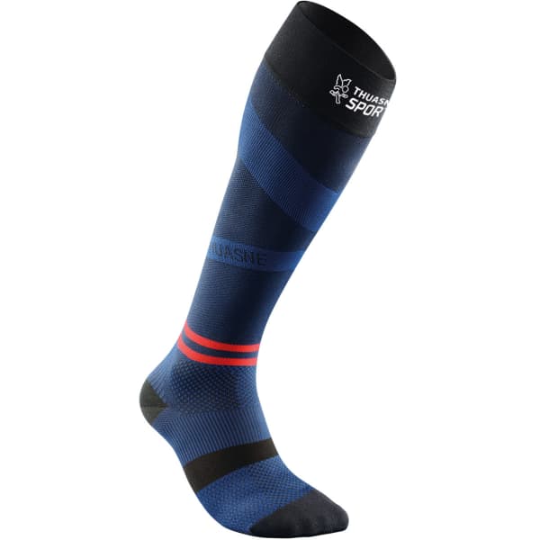 Chaussette compression THUASNE CHAUSSETTES UP ACTIV RUNTRAIL S BLEU NOIR