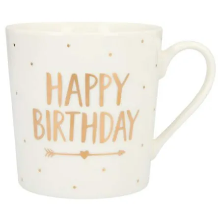 Depesche Porzellan Becher mit Sprüchen - Happy Birthday