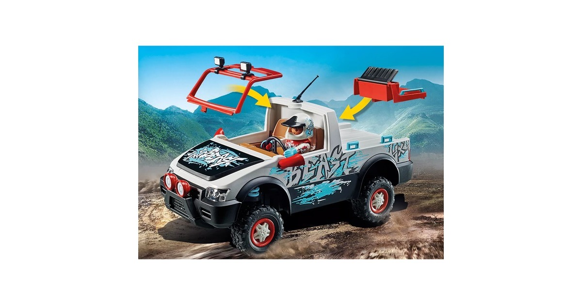 PLAYMOBILCity Life - Rallyauto Constructiespeelgoed  (71430)