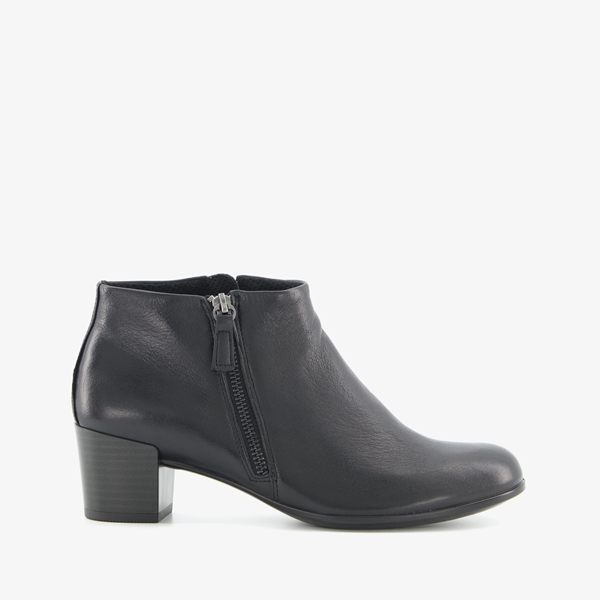 ECCO Shape leren dames enkellaarsjes