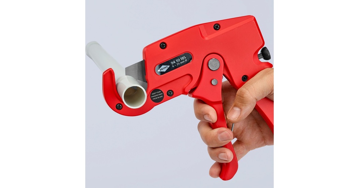 KNIPEXPijpsnijder 9410185  (Rood)