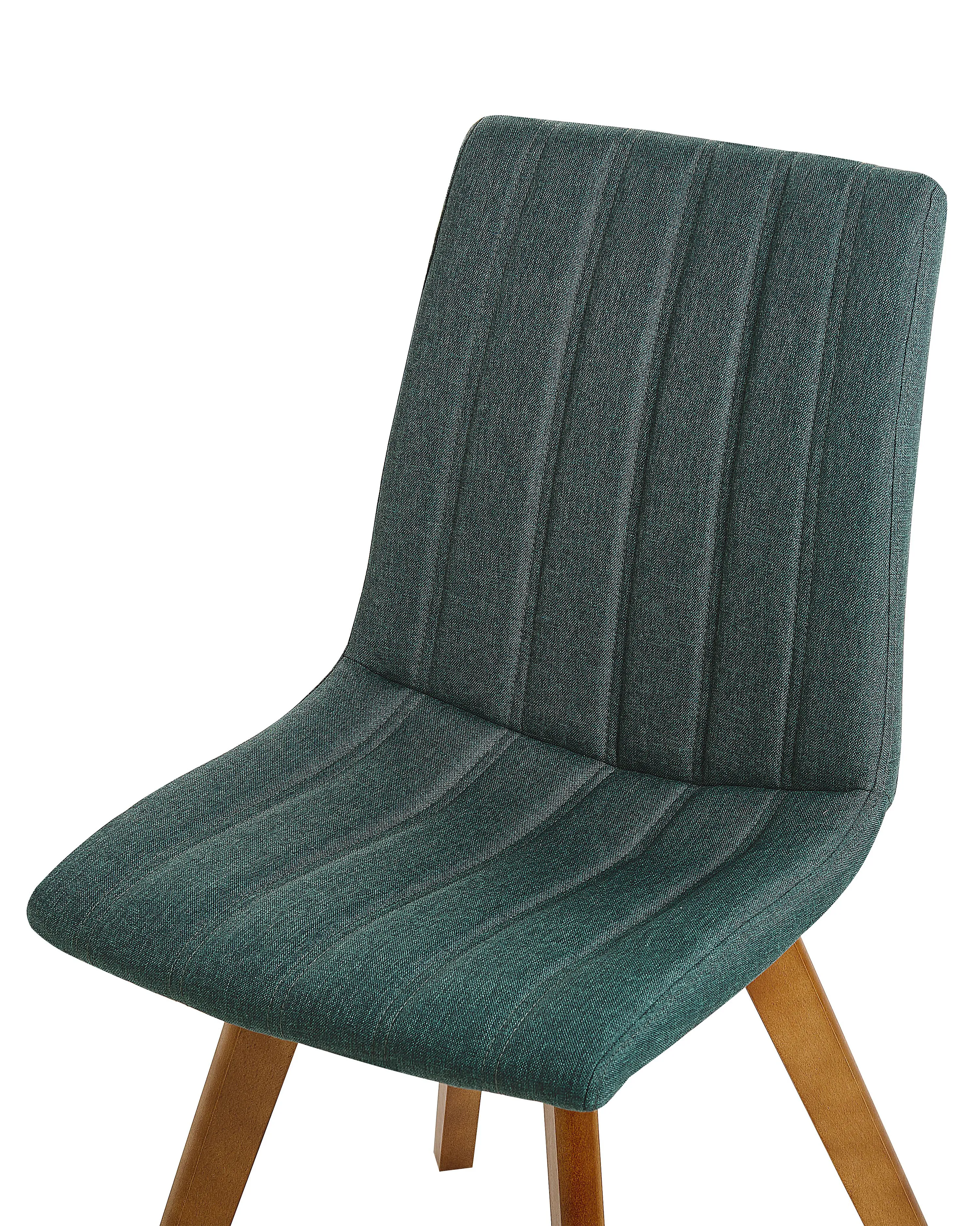 Set van 2 eetkamerstoelen CALGARY Donkergroen