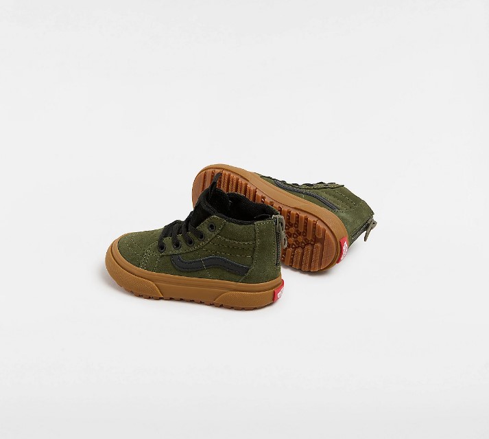 Vans Toddler MTE Sk8-Hi Zip Grape Leaf Gum 4.5 US / 20 EU