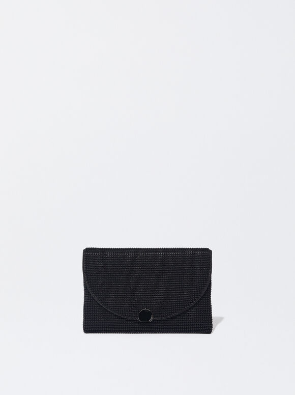 Bolsa de Festa Mesh - Preto