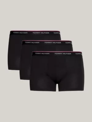 Conjunto com 3 Cuecas Boxer com Logotipo em Contraste na Cintura