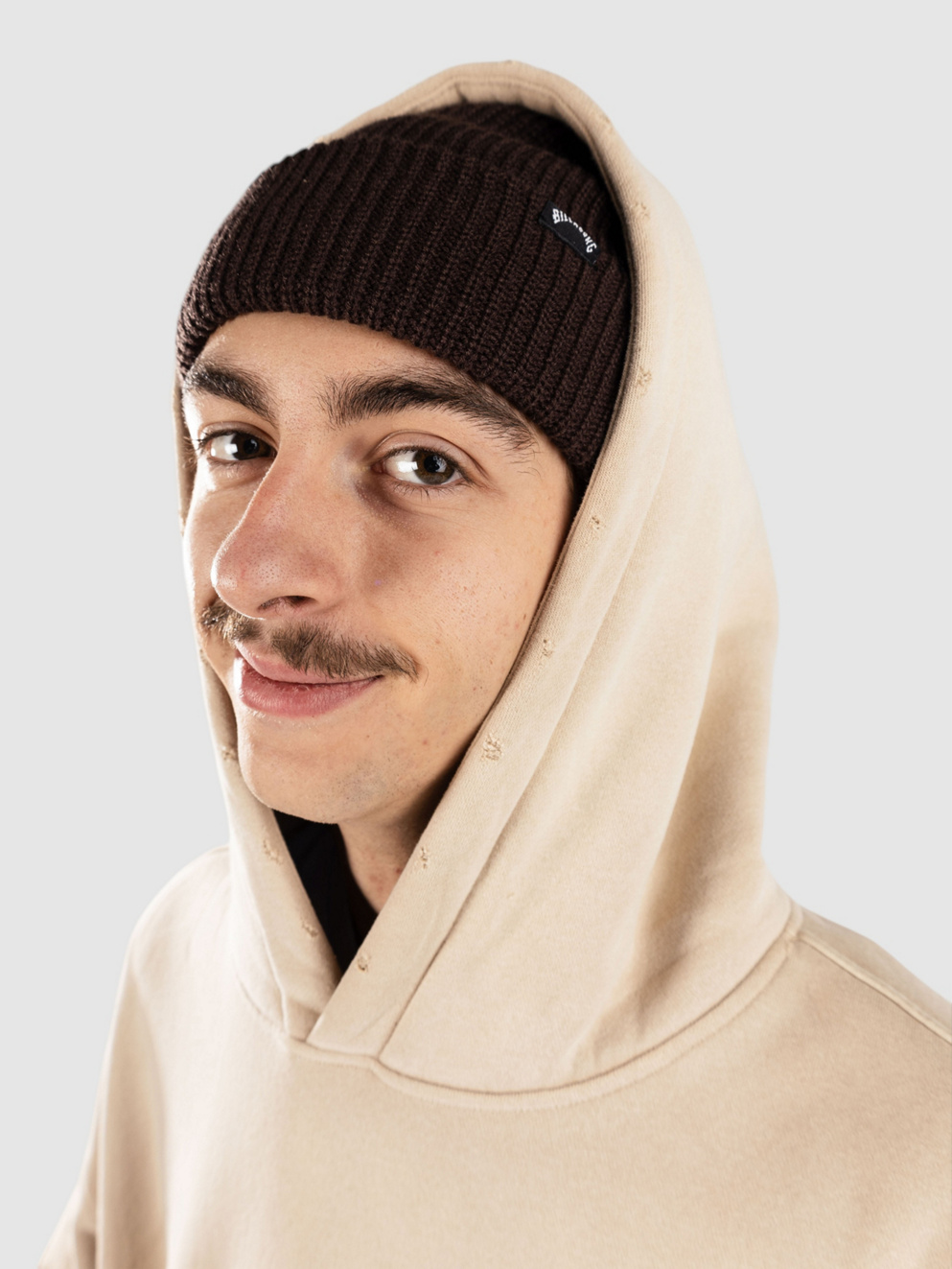 Another Cotton Lab More Espresso Hoodie washed moonlight