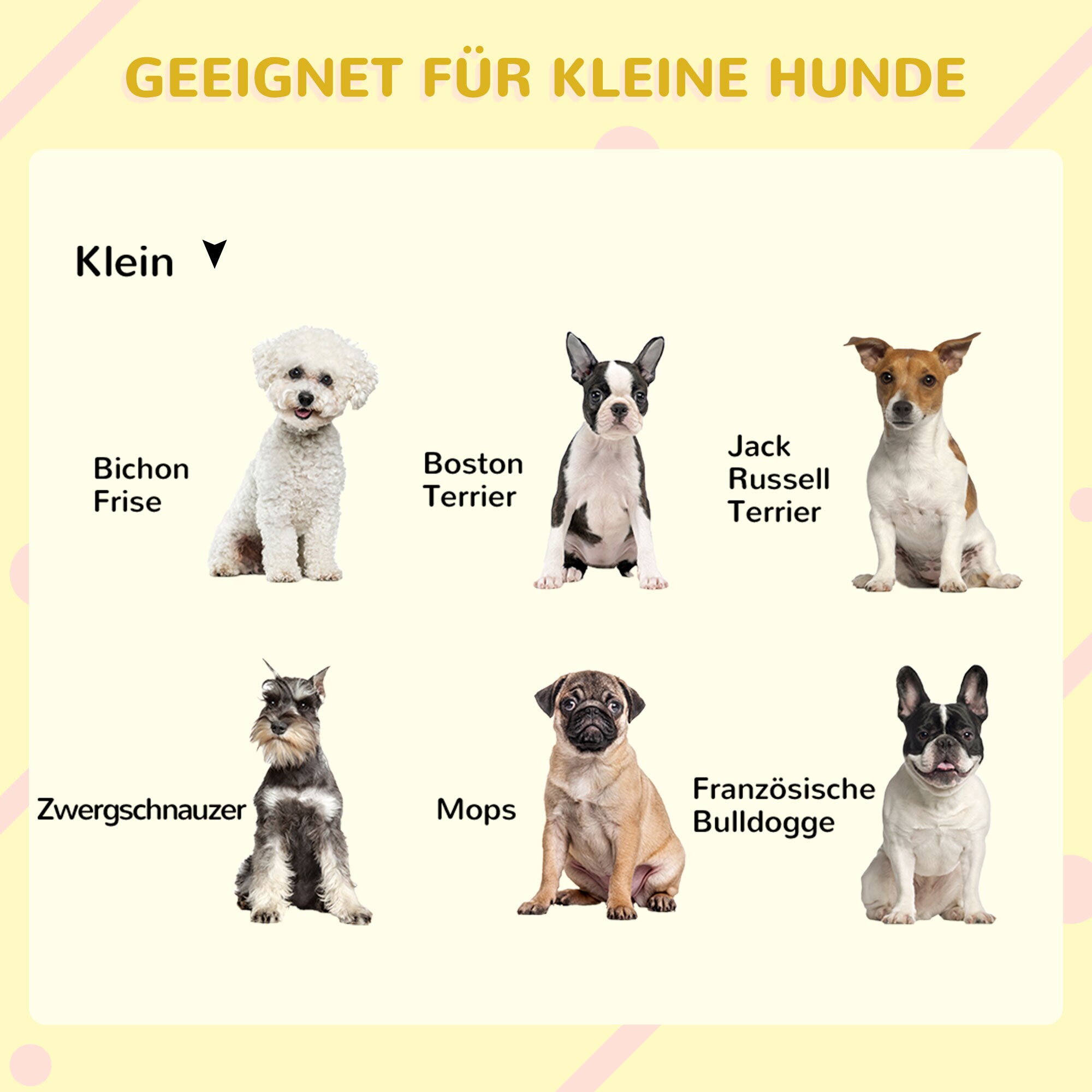 PawHut Hundehütte mit Terrasse für kleinere Hunde orange 85,5L x 62B x 60H cm