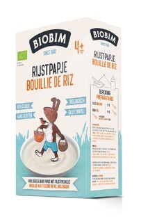 Biobim Rijstpapje 4mnd  Biologisch 200GR