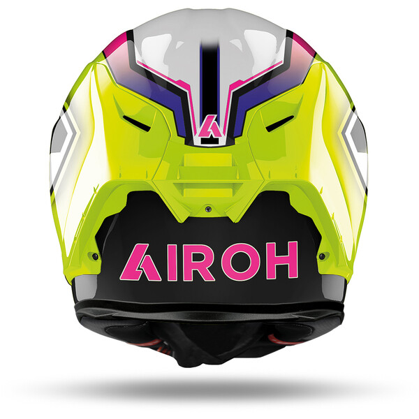 Airoh - Casque GP 550 S Rush Jaune / Blanc / Rose