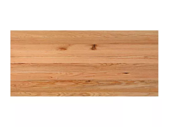 Table de bar marron clair bois de chêne massif rectangulaire