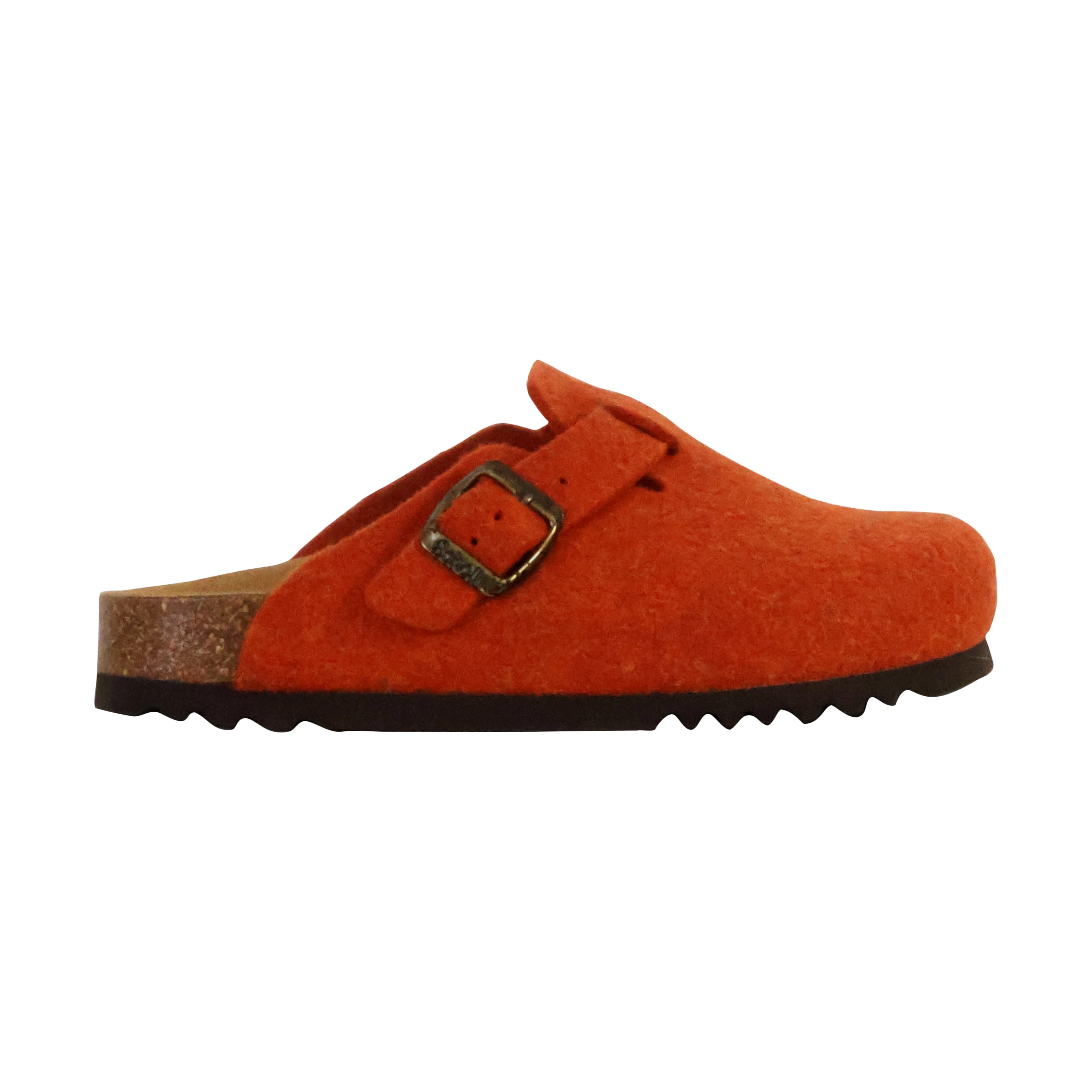 Mules cuirfae | Orange