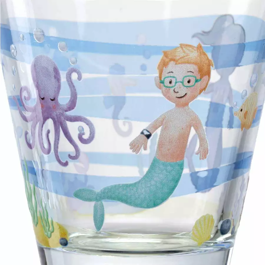 Leonardo Kinderbecherset Bambini Avventura 215 ml hellblau