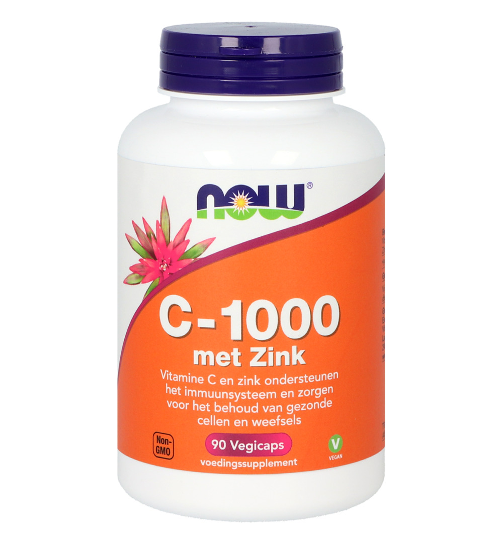 Now C-1000 met Zink (90 vega capsules)