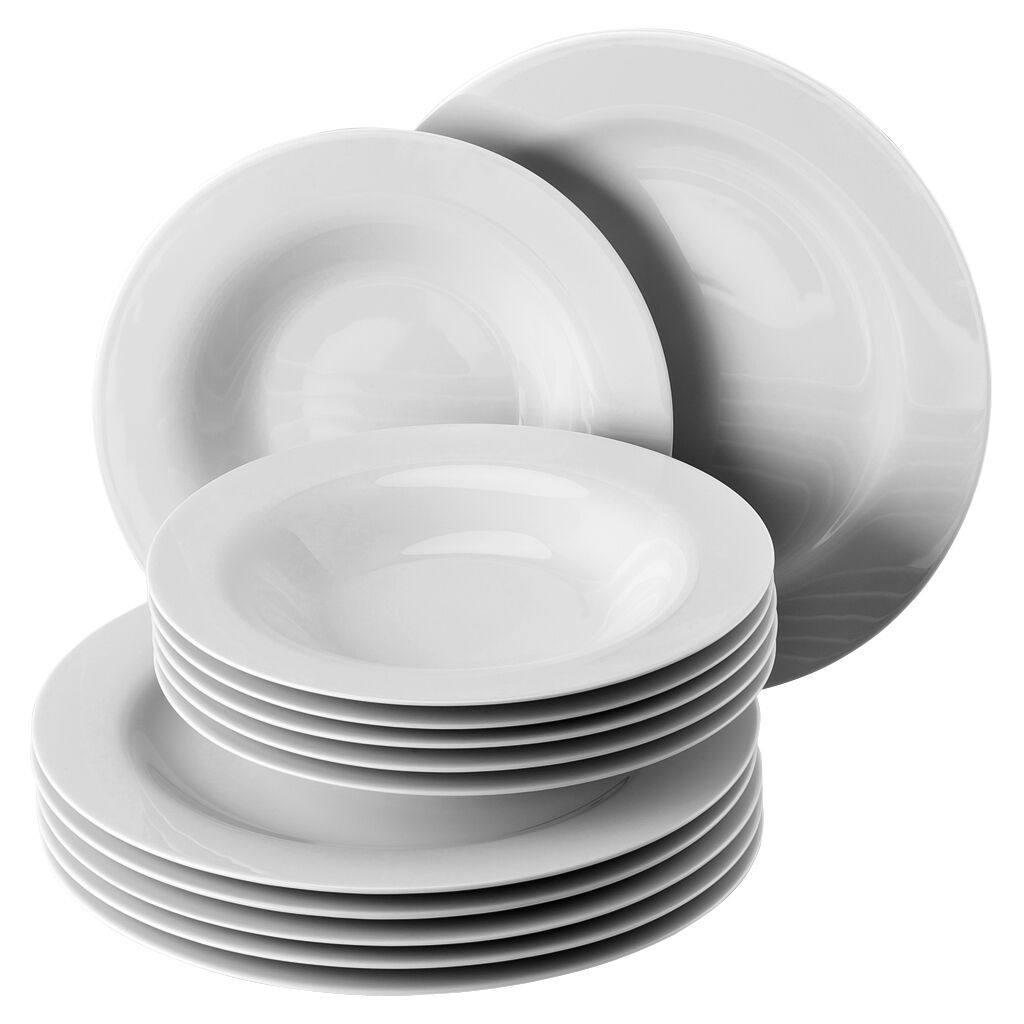 Moon Weiss Tafelset 12-tlg.