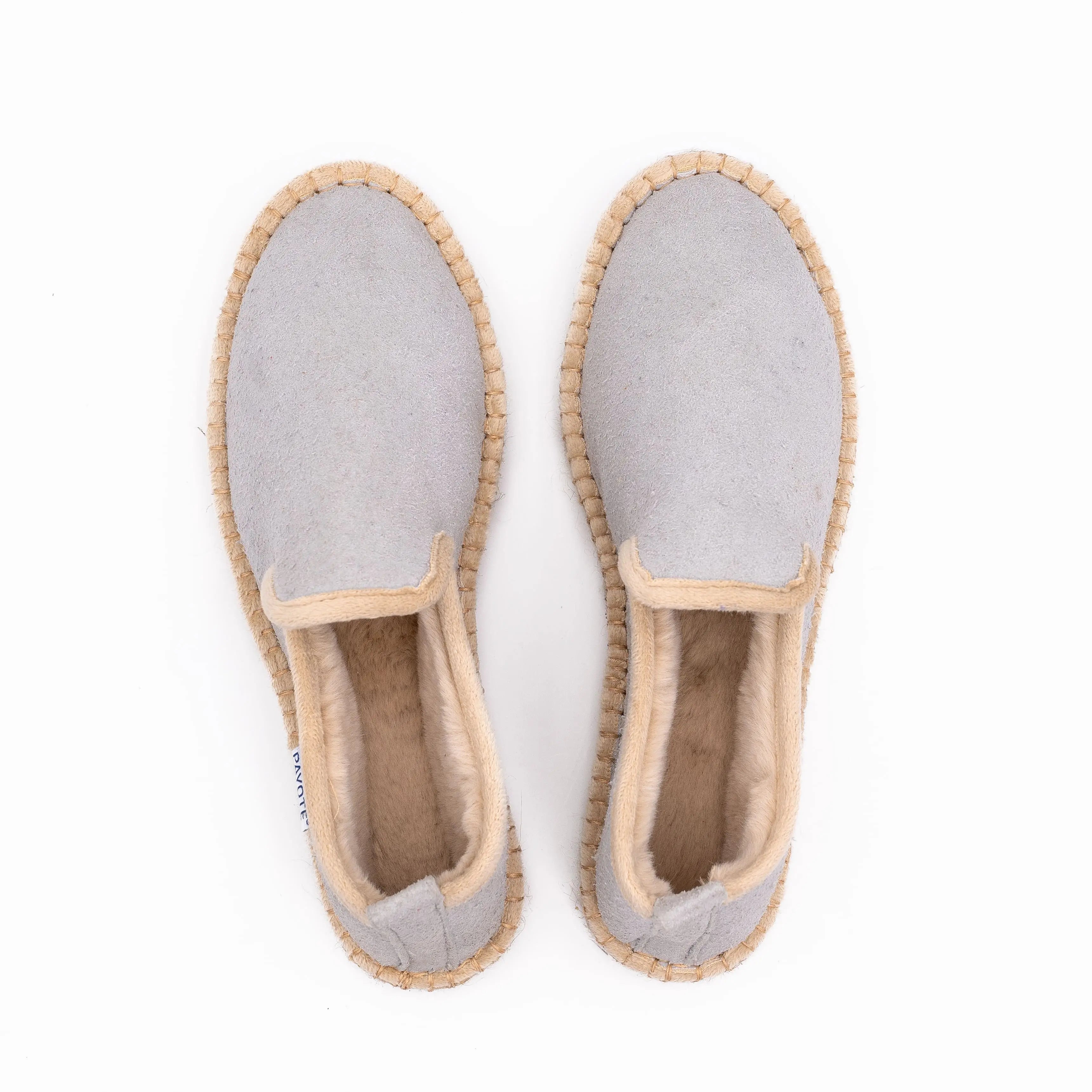 Espadrille Charentaise René Gris Clair