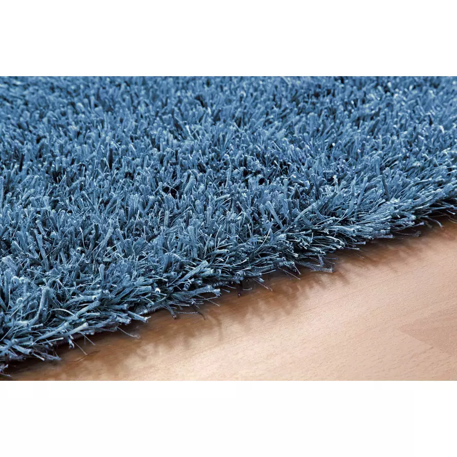 Esprit Hochflorteppich Cool Glamour blau