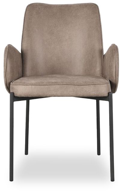 Eetkamerstoel Taupe IH-50.191 Joni B55 x D60 x H86 cm