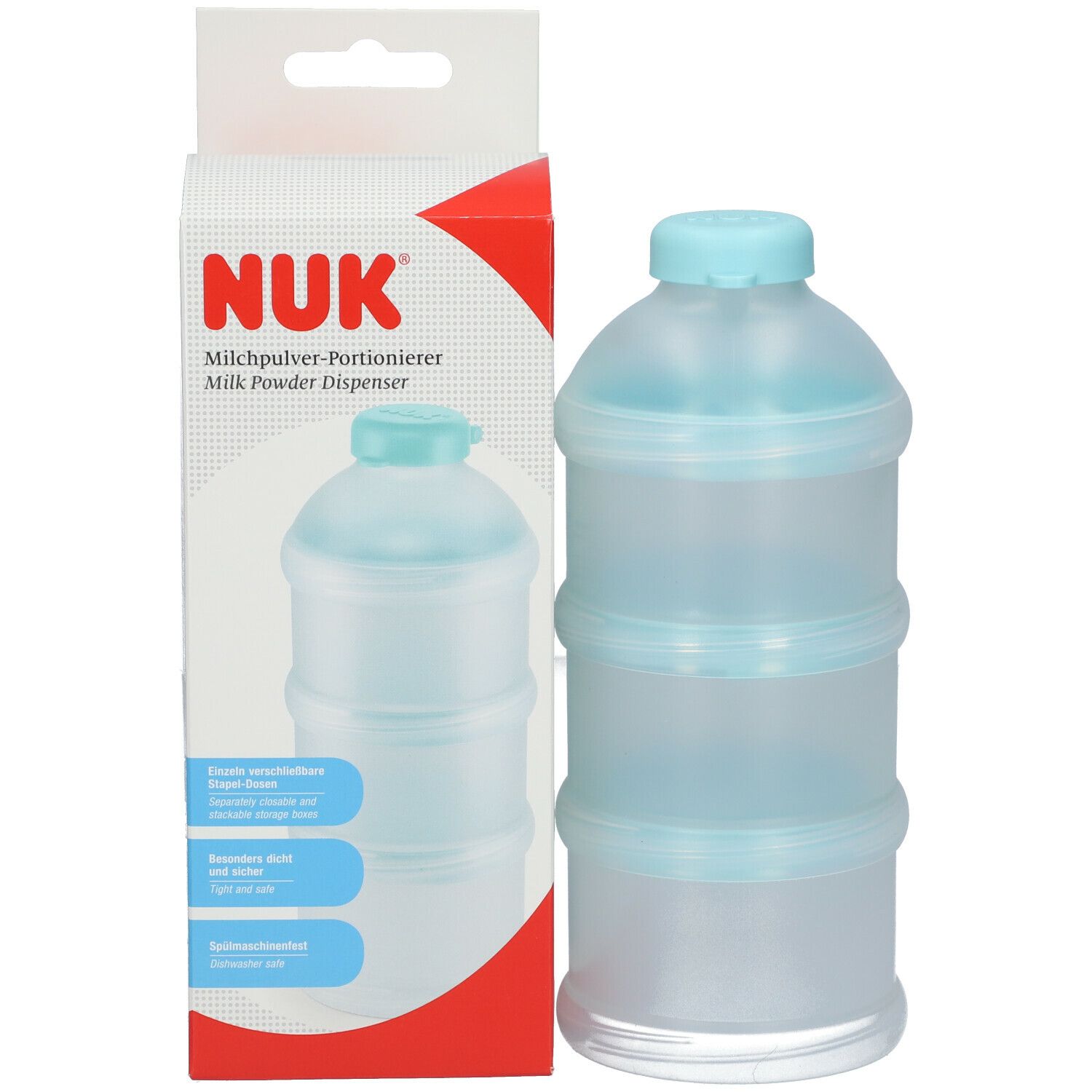 NUK Milchpulver Portionierer petrol