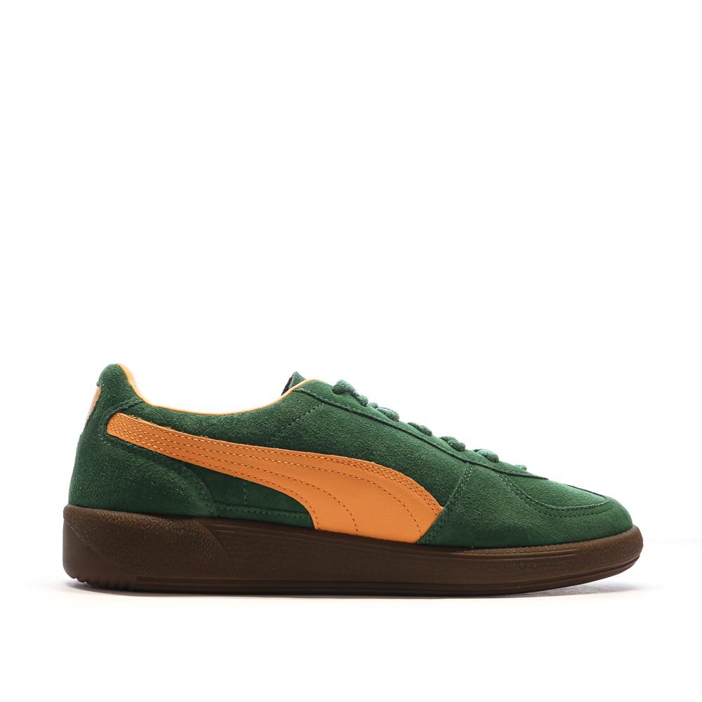 Puma Baskets Vertes/Orange Homme Puma Palermo