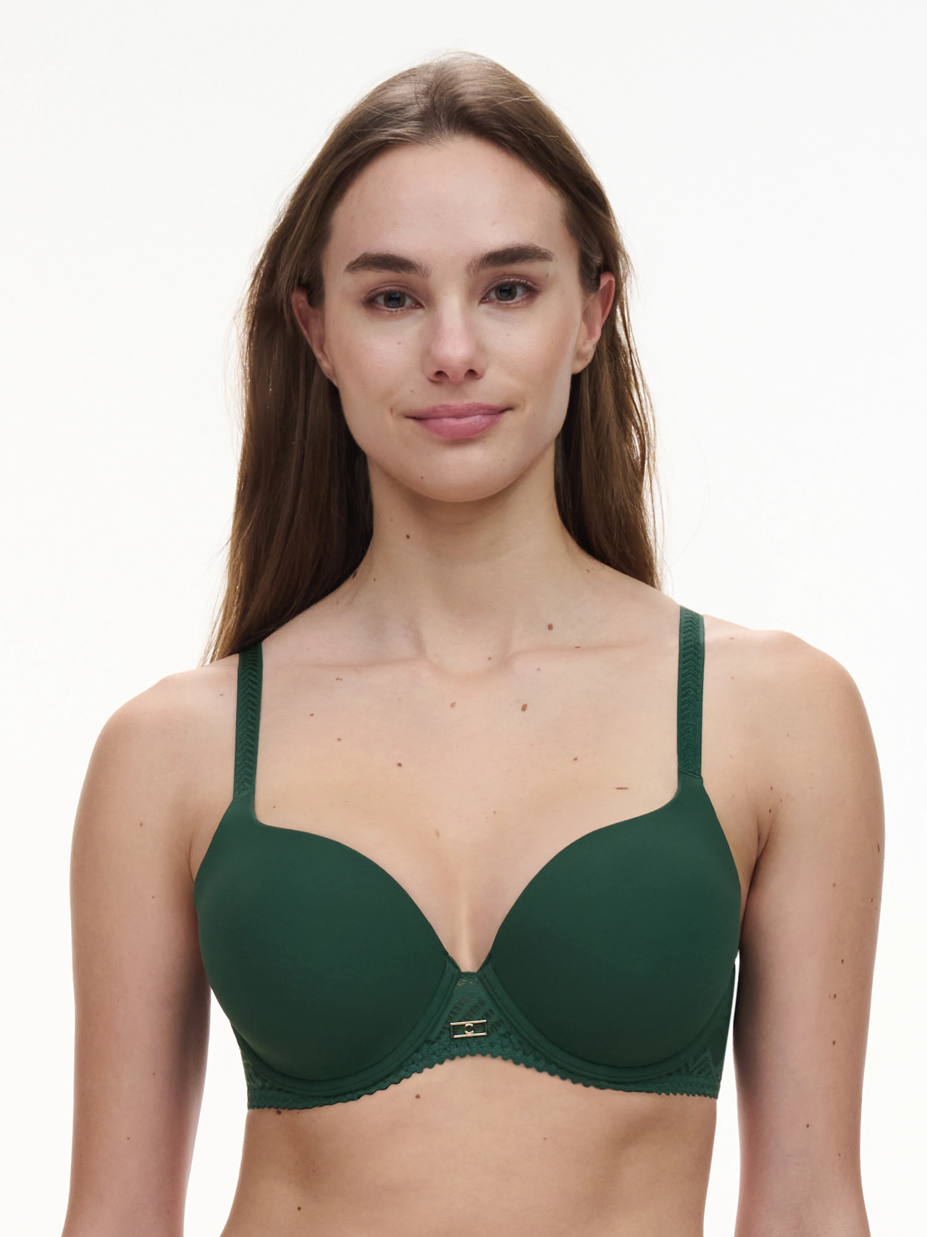 ORIGINS - Soutien-gorge coques emboîtant en dentelle | Vert