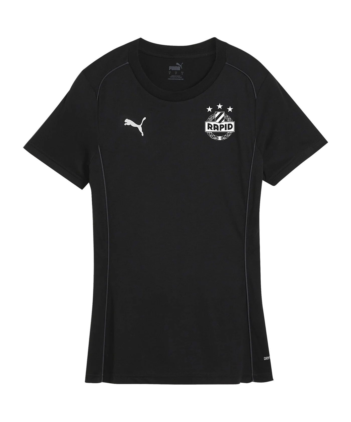 PUMA SK Rapid Wien Casual T-Shirt Damen Schwarz F03