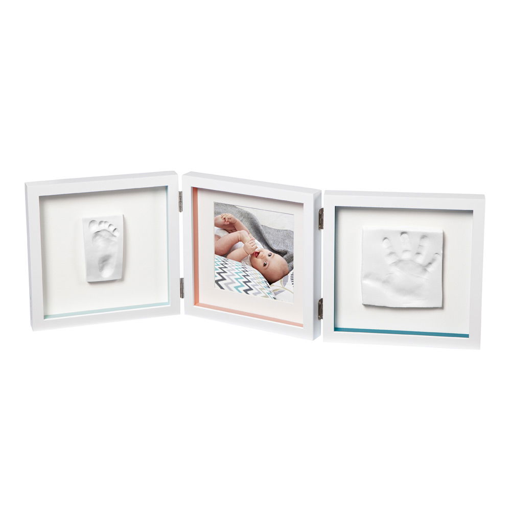 Baby ArtBaby Art   Abdruckset mit Bilderrahmen My Baby Style Double essentials