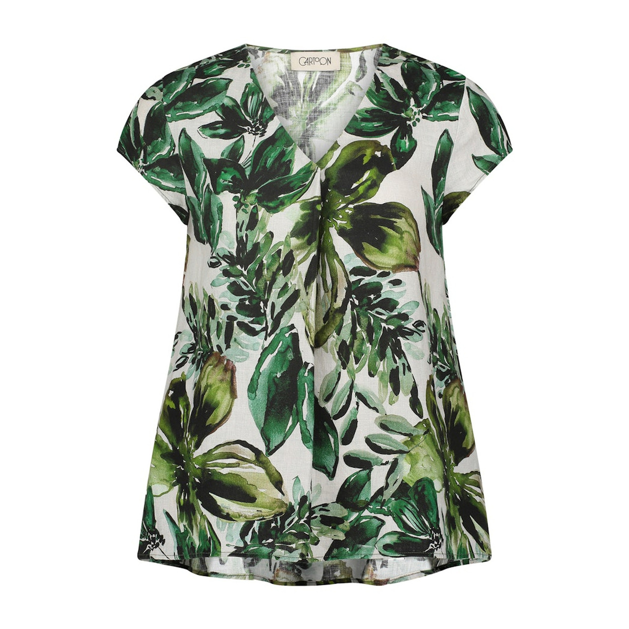 Cartoon Bluse Kurz 1/2 Arm