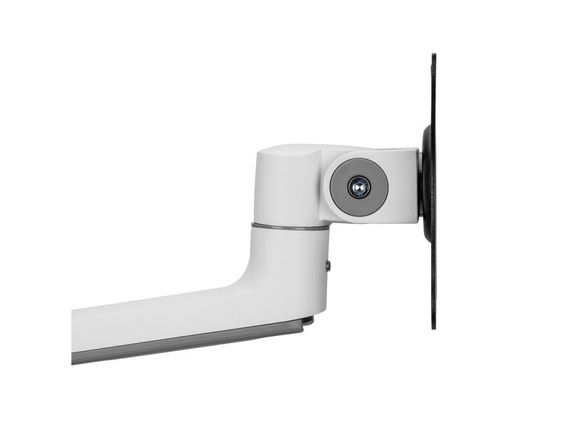 NEOMOUNTS Tischhalterung DS60-425WH2 bis 8 kg – Weiss Full-Motion-Tischhalterung für 17-27