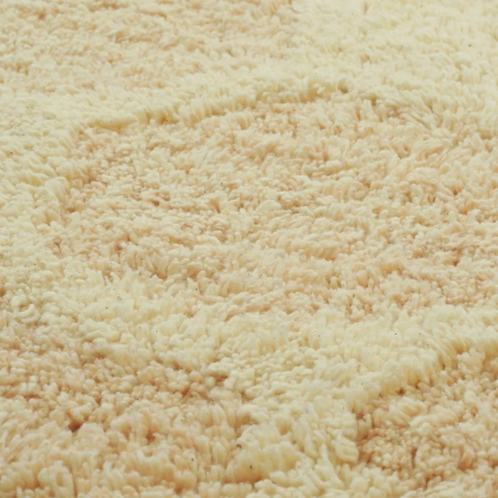 Lorena Canals - Sweet Honey waschbarer Teppich, 140 x 200 cm, ivory / vanilla / golden
