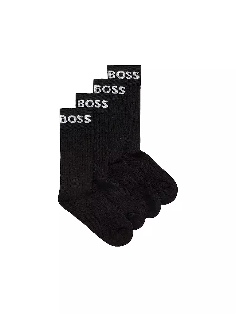 BOSS Socken 2-er Pkg. black schwarz