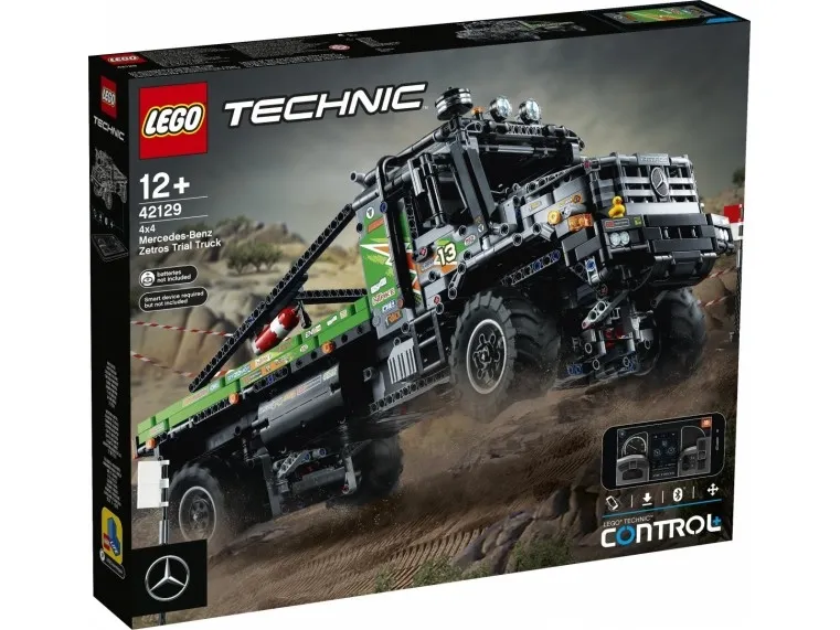 LEGO Technic 42129 Firhjulstrukket Mercedes-Benz Zetros offroadtruck