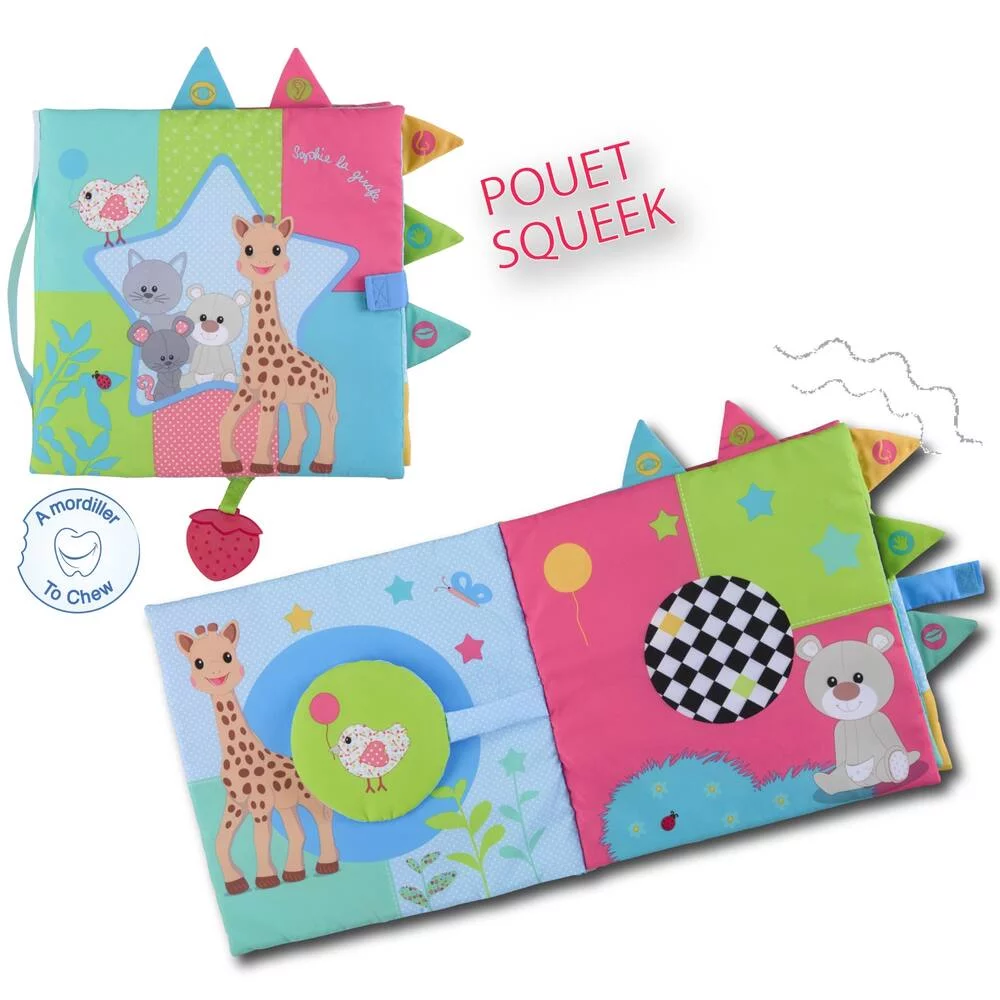 SOPHIE LA GIRAFE - LIVRE SENSITIVE