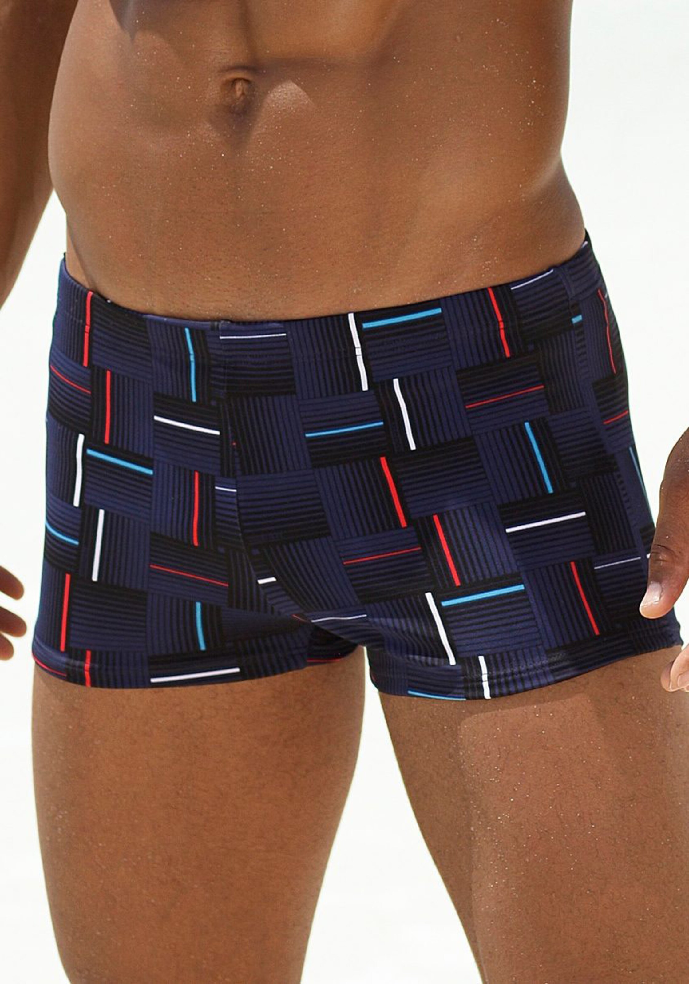 Chiemsee Boxer-Badehose in marine