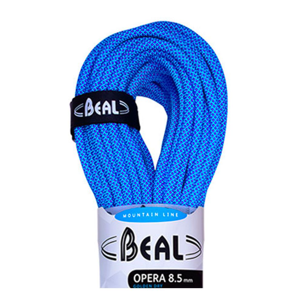 Beal OPERA 8.5MMX50M GD DC - Corde polyvalente bleu