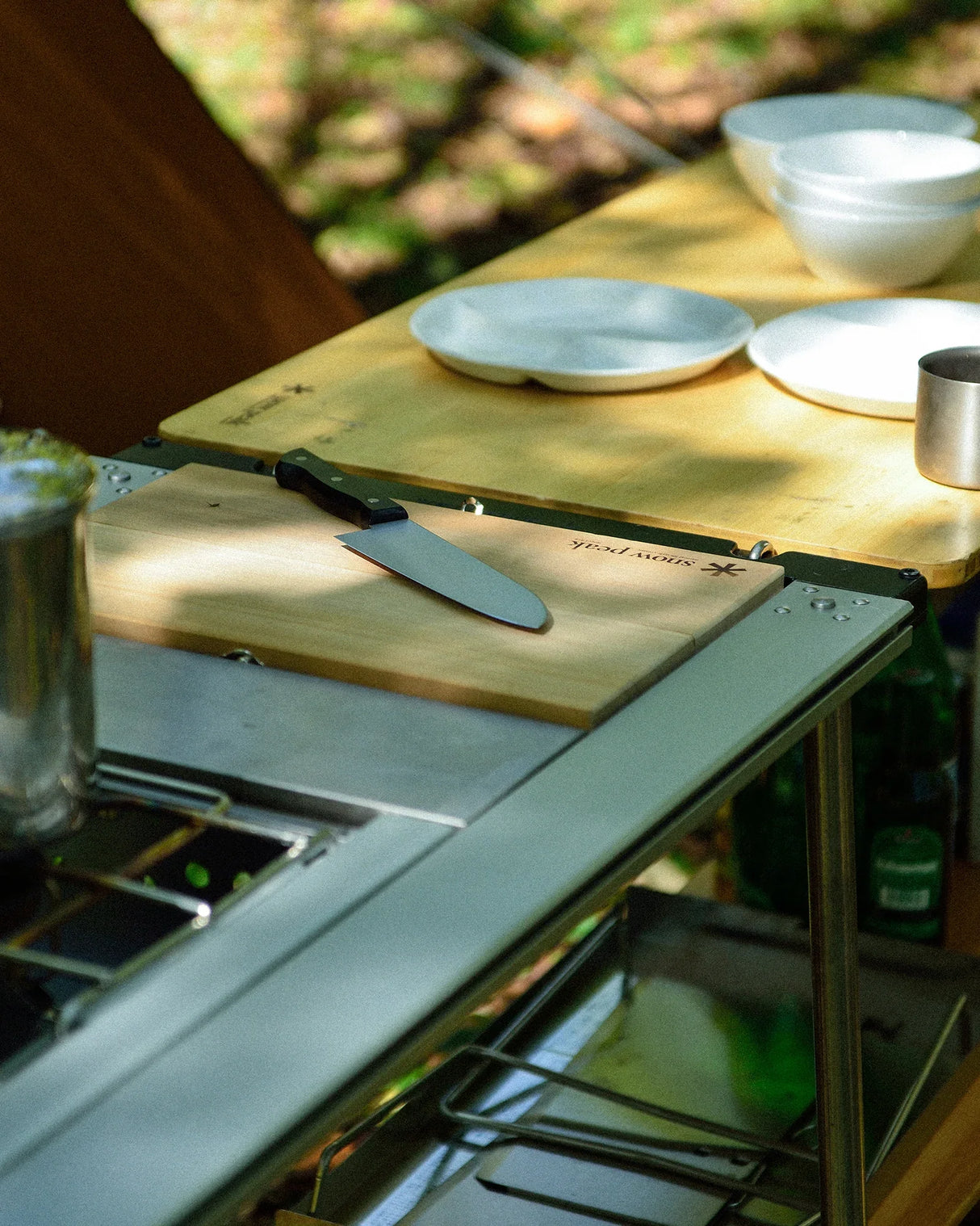 Snow Peak<br>Chopping Board Set L