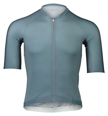 Maillot Manches Courtes Poc Pristine Calcite Bleu Clair