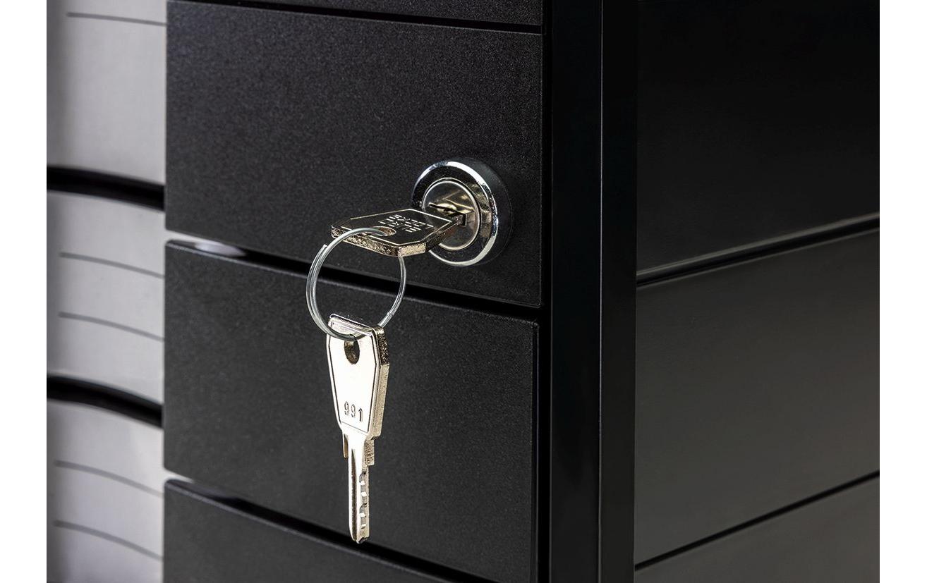 Schubladenbox Impuls schwarzSchubladenbox für Ihr Büro
