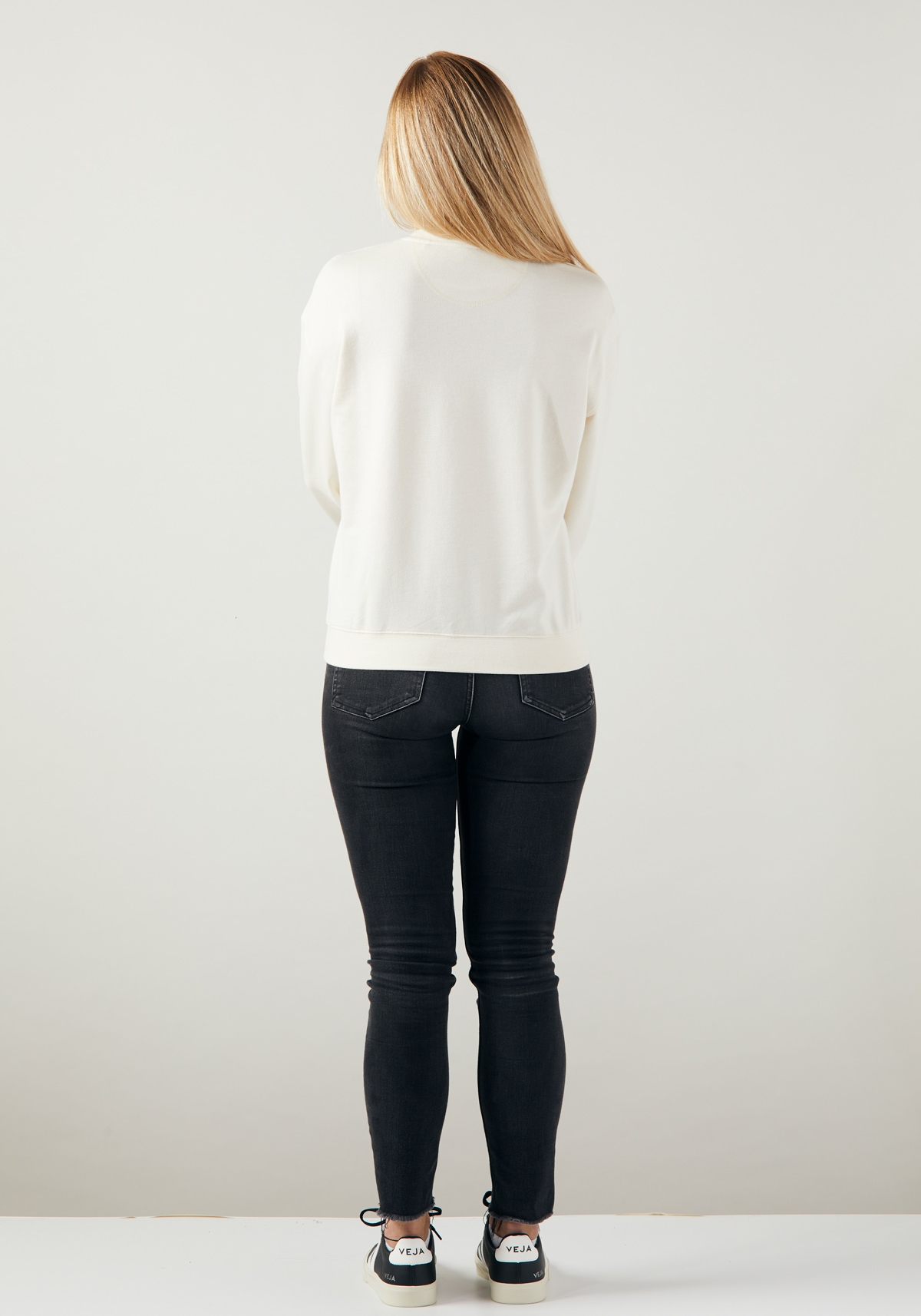 WE ARE ZRCL Damen-Sweater Basic Natural