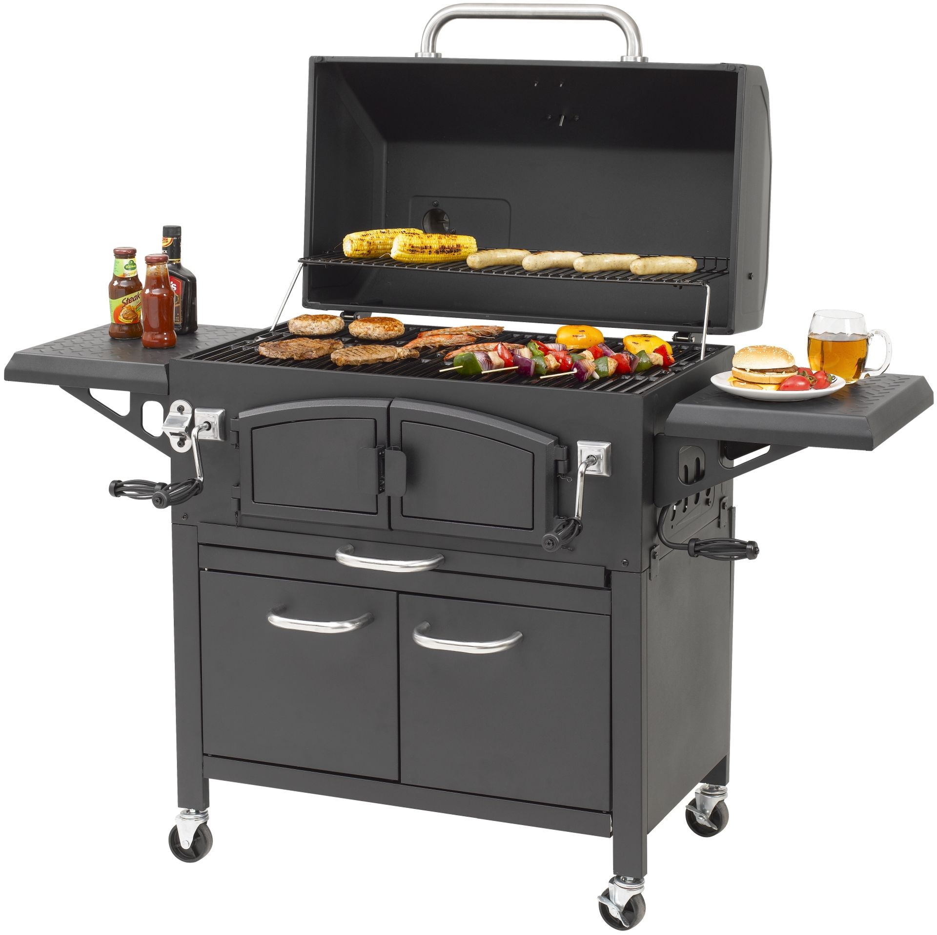 El Fuego Holzkohlegrill-Smoker Grand Ontario