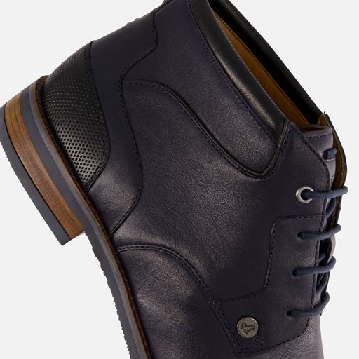Australian Limone Veterschoenen blauw Leer