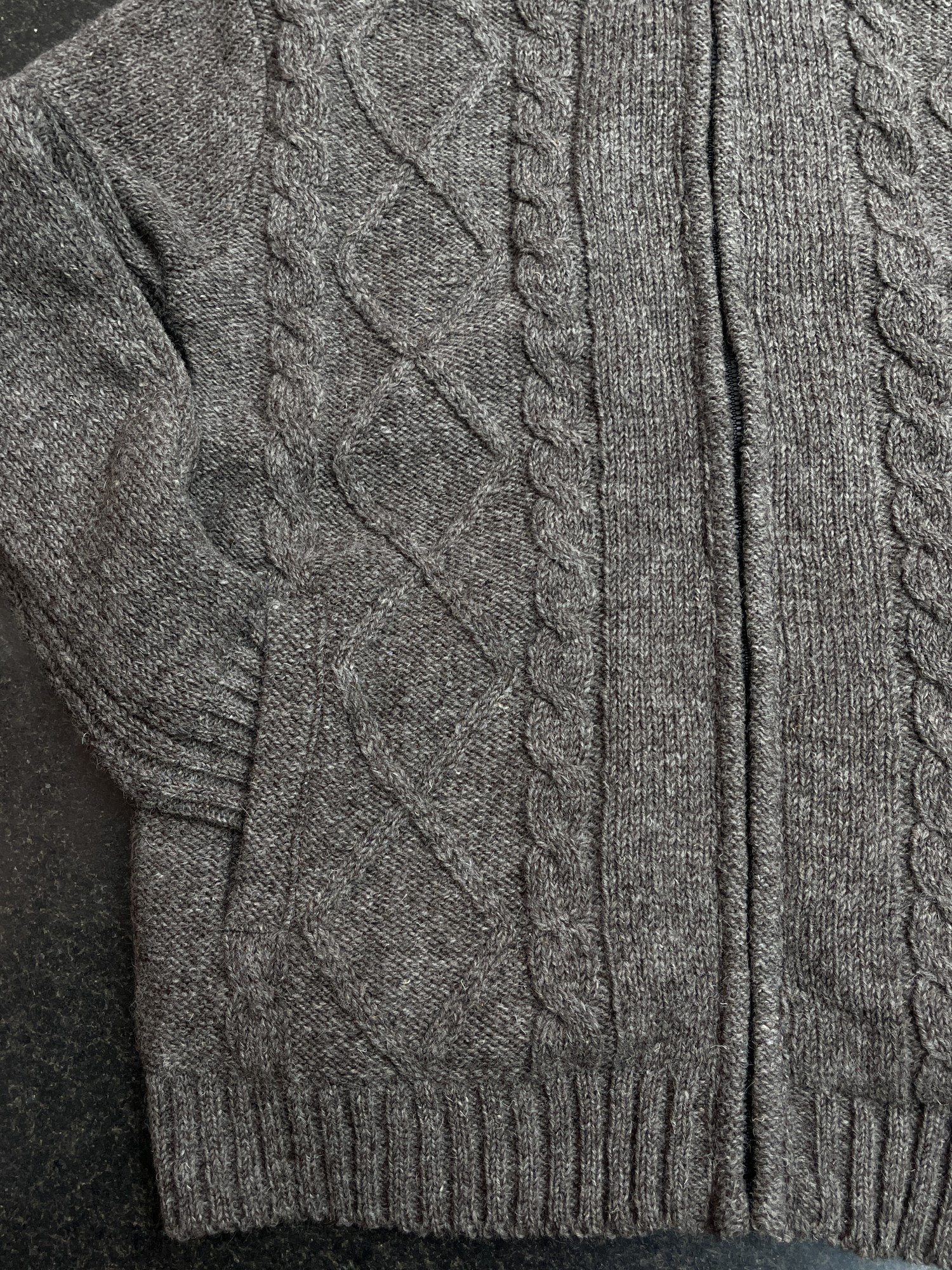 Strickjacke 'Becik' hellgrau, in 3 Größen günstig bestellen