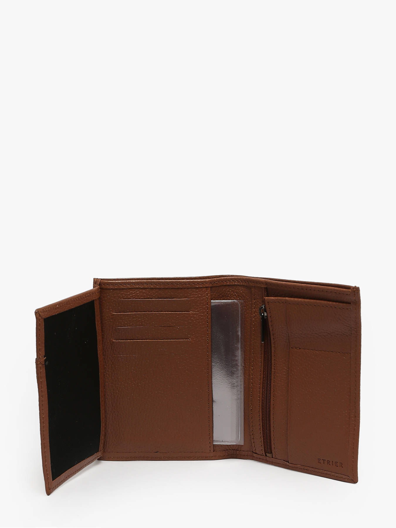 Portefeuille / porte monnaie cuir Madras ETRIER