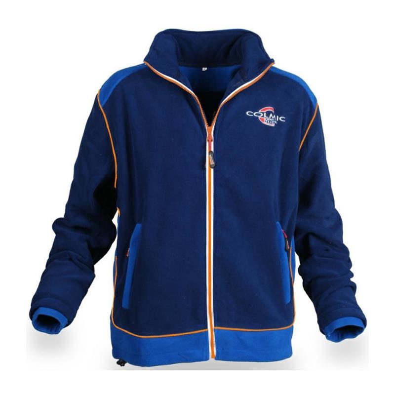 Sweat Homme Colmic Pile - Bleu/Orange