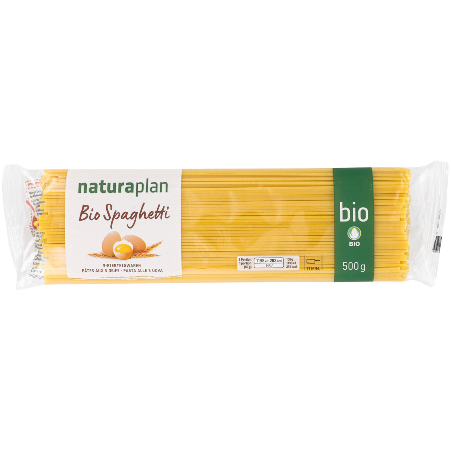 Naturaplan Bio Spaghetti 3-Eier
