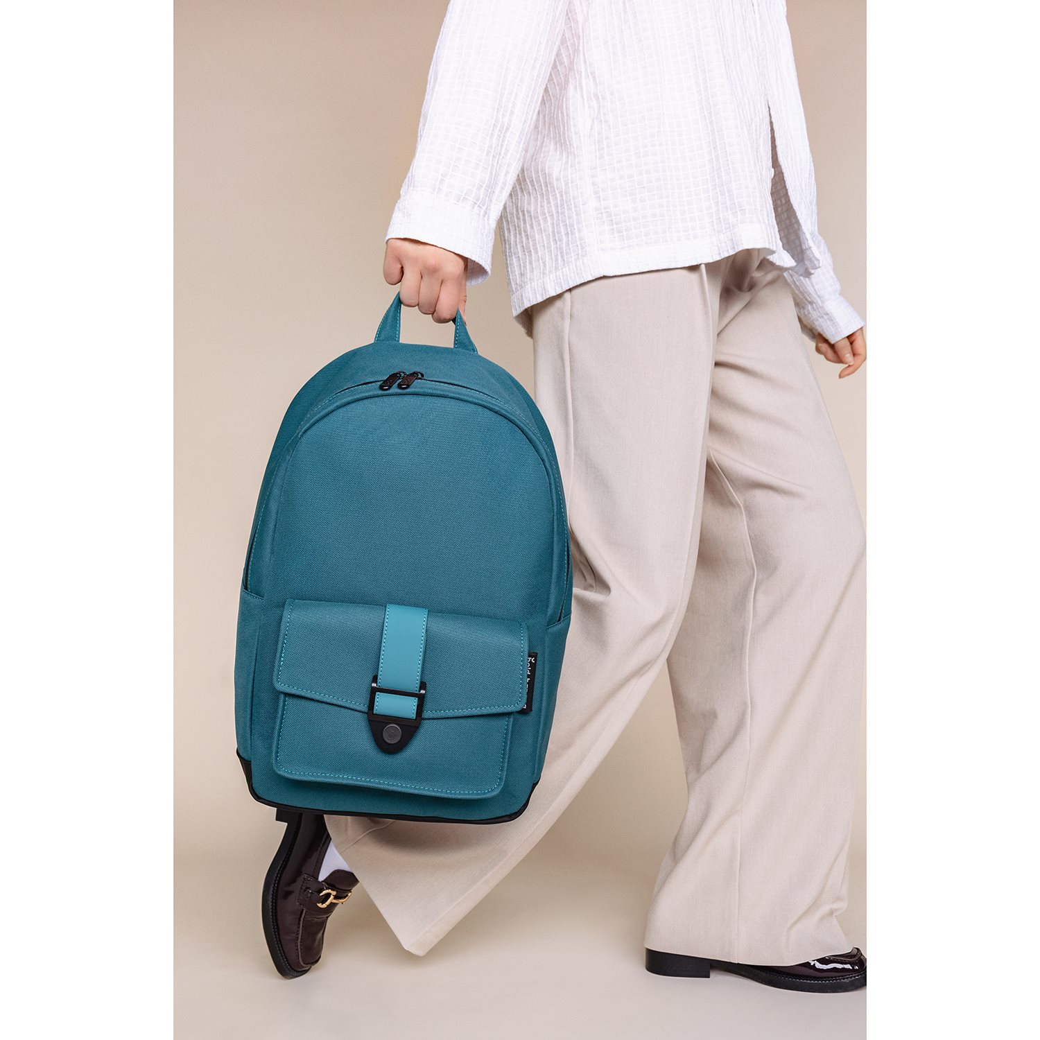 Bold Banana Zipp Top Backpack power petrol