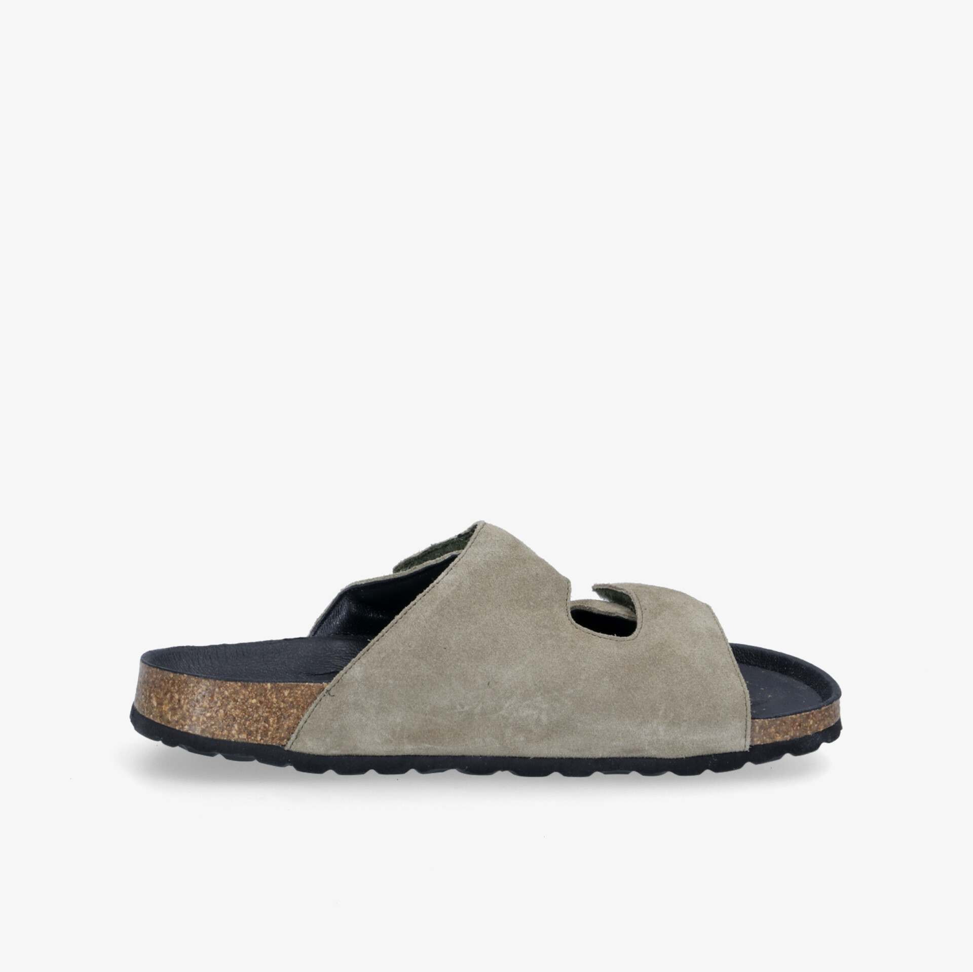 VERBENAS Levy Serraje Herren Pantoletten olive